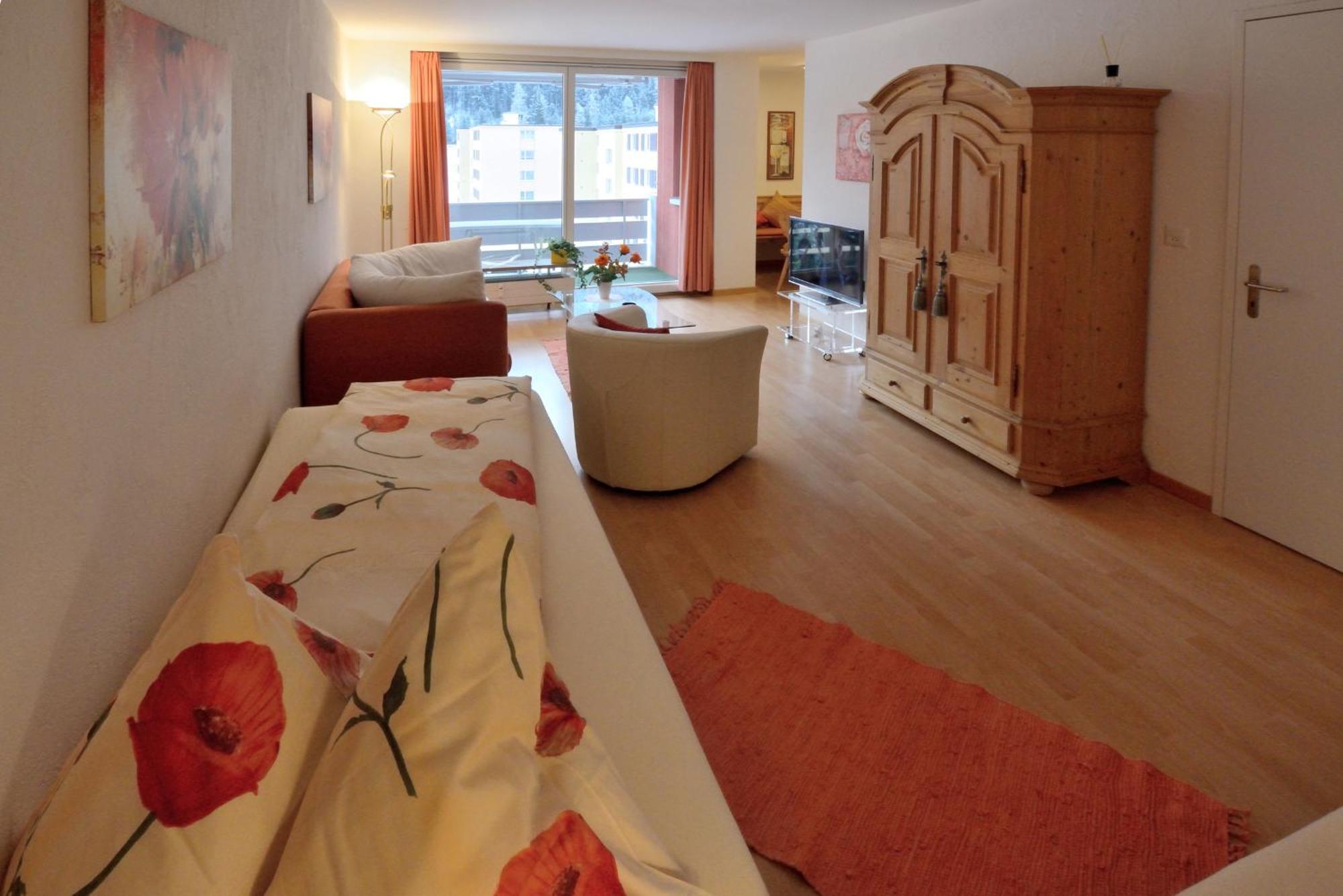 Ferienwohnung Sankt Moritz Esterno foto